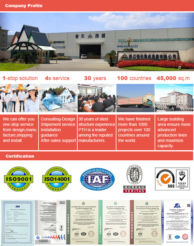 F&aacute;cil-Ensamblar-Prefabricado-Chalet-Casa-con-Alto-Calidad